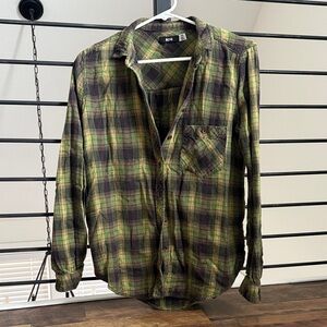 BDG Flannel Button Down Shirt